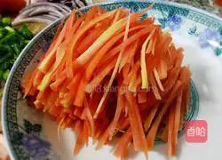 Illustration of how to make colorful fried noodles 3