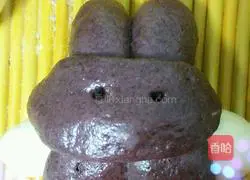 Illustration of how to make little rabbit steamed buns 9