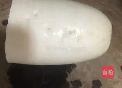 Illustration of how to make shredded radish dumplings 2