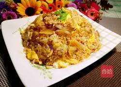 Illustration of how to make spicy cabbage and pork belly fried rice 11