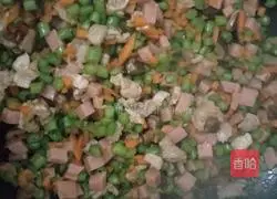 Colorful Fried Rice Recipe Illustration 7