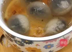 Illustration of how to make peach gum dumplings for the Lantern Festival on the 15th day of the first lunar month 7