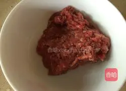 Illustration of how to make minced pork noodles 4