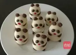 Panda Home (Steamed Buns) Recipe Illustration 16