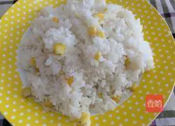 Illustration of how to make assorted fried rice with sausage and shrimp 4