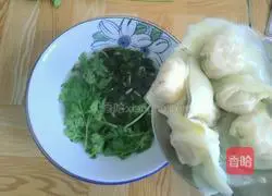 Illustration of how to make seafood wontons 13