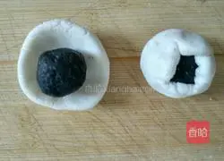 Black sesame...Illustration of how to make glutinous rice balls 6
