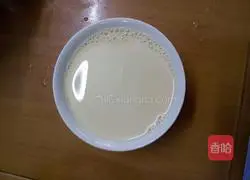 Illustration of how to make red bean milk-flavored steamed buns 1