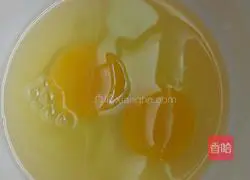 Tomato, ham and eggs Illustration of how to make fried noodles 5