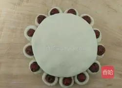 Illustration of how to make fancy date steamed buns 7