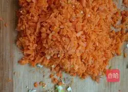 Illustration of how to make carrot stuffed buns 7