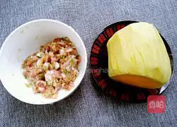 Illustration of how to make square melon buns 5