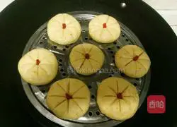 Illustration of how to make steamed pumpkin cake 7