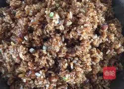 Illustration of how to make soy sauce fried rice 3