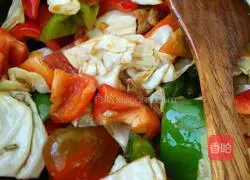 Illustration of how to make fried noodles 10