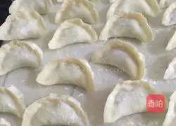 Illustration of making dumplings stuffed with radish shreds 22