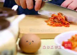 Illustration of Korean squid and kimchi pancakes 3