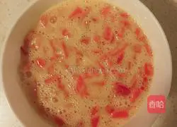 Tomato egg pancake Practice illustration 4