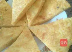 Illustration of how to make egg and potato pancakes 5 