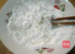 Illustration of making apple pancake 2