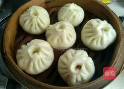 Illustration of how to make steamed buns 12
