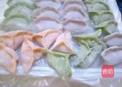 Illustration of how to make colorful dumplings 4
