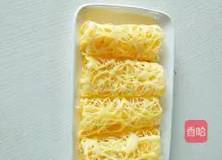 Illustration of how to make hollow gold cake 10