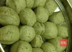 Illustration of how to make black sesame and brown sugar steamed buns 12