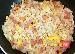 Assorted fried rice recipe illustration 7