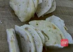 Illustration of how to make fried steamed bun snacks 1