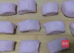 Illustration of how to make purple sweet potato buns 6