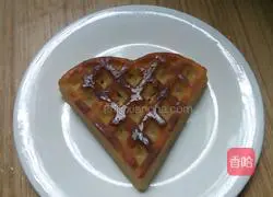 Original ♤ Apple lattice cake pan version ♤ No baking powder recipe 10