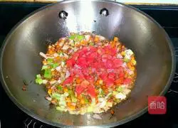 Illustration of how to make minced pork noodles 9