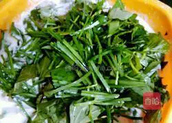 Illustration of how to make wild leaf cake 4