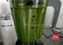 Illustration of how to make spinach steamed buns 2