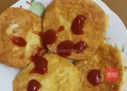 Illustration of how to make fried steamed bun slices 5