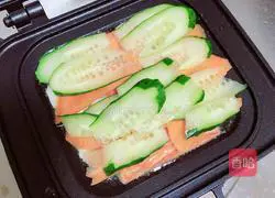 Illustration of how to make fried cheese crab sandwich (5-minute quick meal) 5