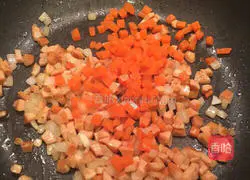 Illustration of how to make Sanding Egg Fried Rice 10