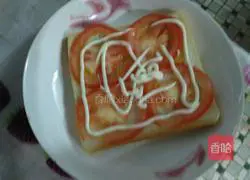 Illustration of how to make love sandwich 3