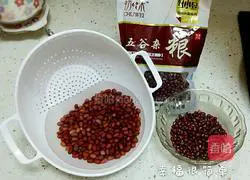Red bean glutinous rice balls recipe 1