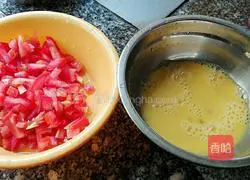 Illustration of how to make tomato and egg noodles 2