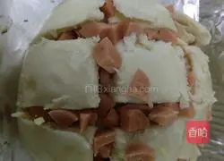 Cheese Grilled Steamed Buns Recipe Illustration 4