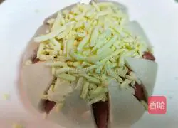 Illustration of how to make baked steamed buns 5