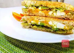 Avocado and Egg Sandwich Recipe Illustration 6