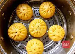 Illustration of how to make chrysanthemum buns 10