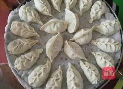 Illustration of how to make green pepper dumplings 21