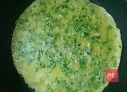 Illustration of how to make vegetable and egg pancakes 5