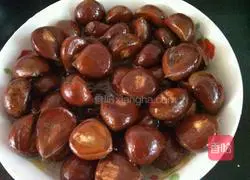 Bake with electric pan Chestnut recipe illustration 3