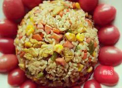 Lao Gan Ma Illustration of how to make egg fried rice 4