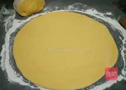 Illustration of how to make pumpkin steamed buns 6